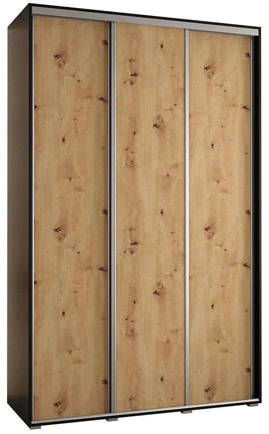 Skriňa 45 Canaris 1 170 čierna/artisan/silver