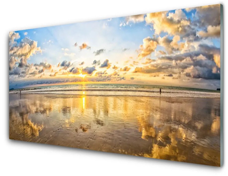 Obraz na akrylátovom skle More príroda 100x50 cm