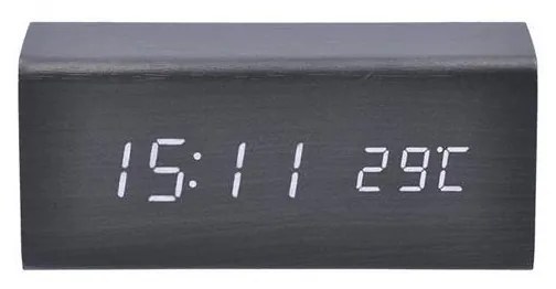 Solight CA01B − Hodiny s budíkom LED/5V/3xAAA 3000mA