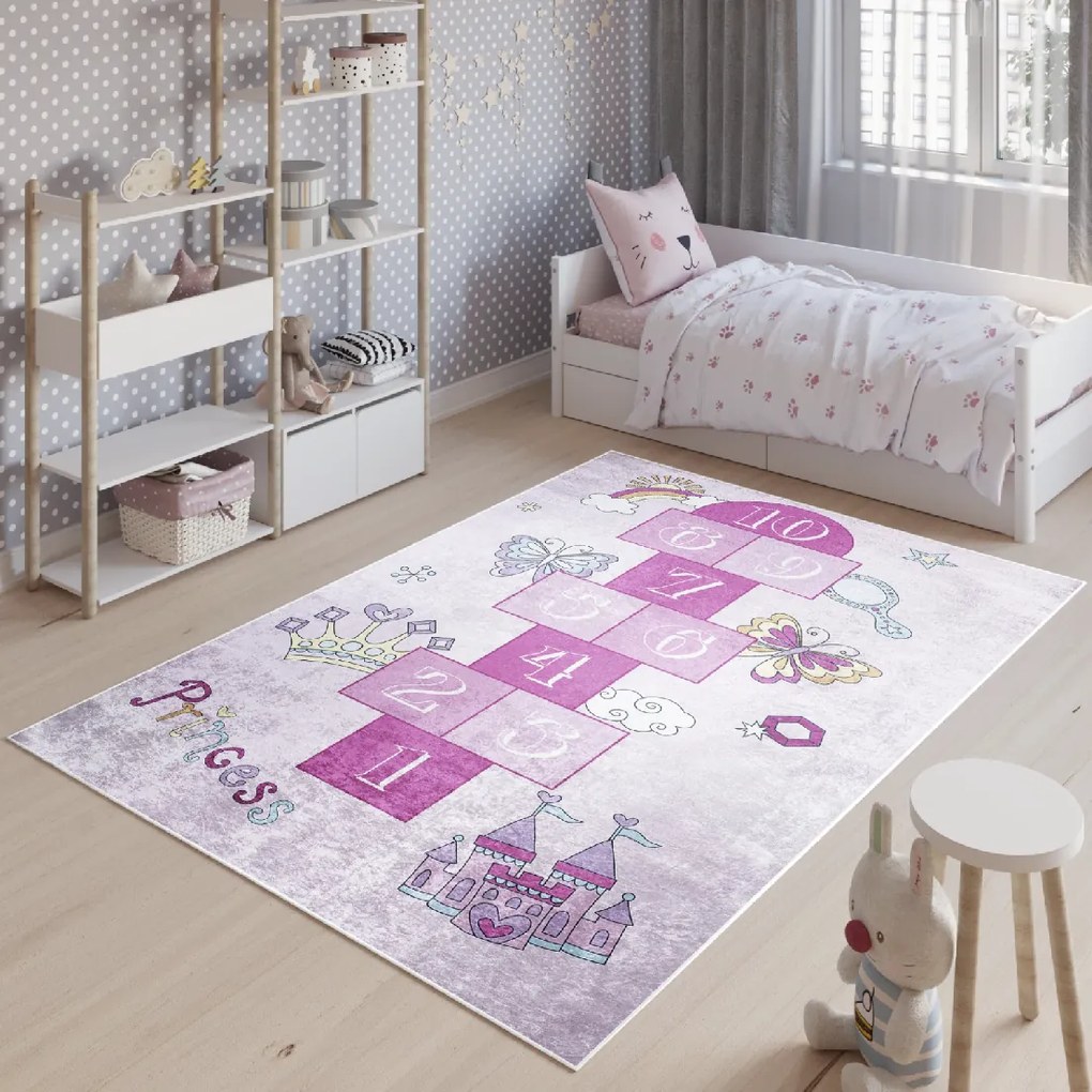 Detský koberec ŠKÔLKA - PRINT EMMA ROZMERY: 160x230