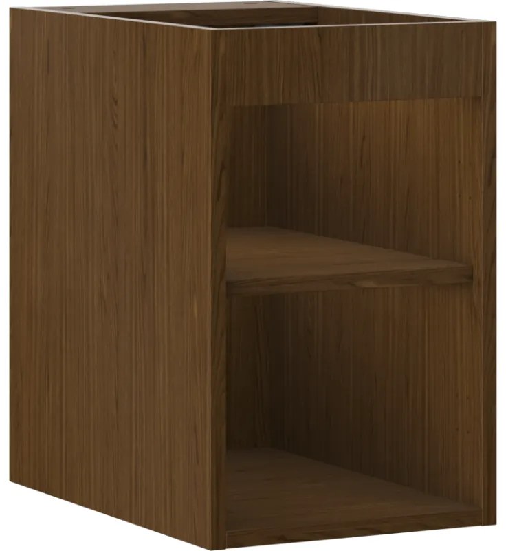 Mexen Box-A, závesná skrinka 30 cm, orech, 91AX1-0300-470-1-86