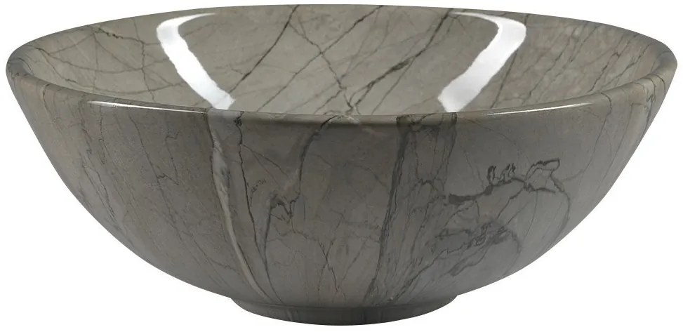 Sapho Sapho, DALMA keramické umývadlo 42x16,5x42 cm, grigio, MM113
