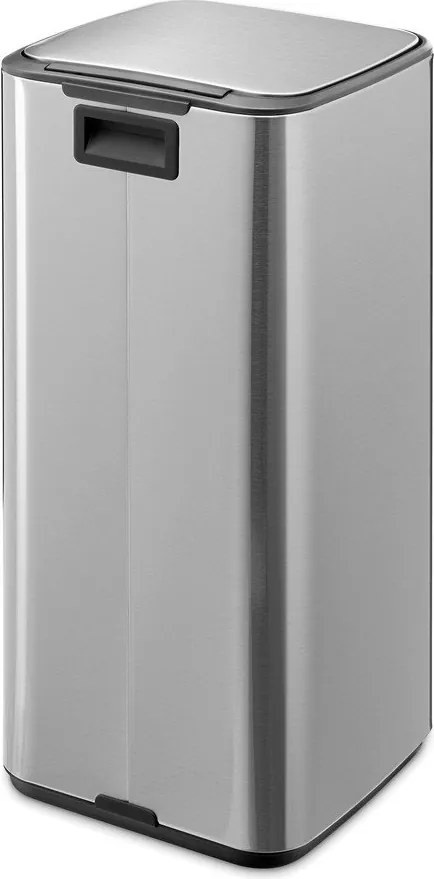 Pedálový oceľový odpadkový kôš v matne striebornej farbe 30 l Bo – Brabantia