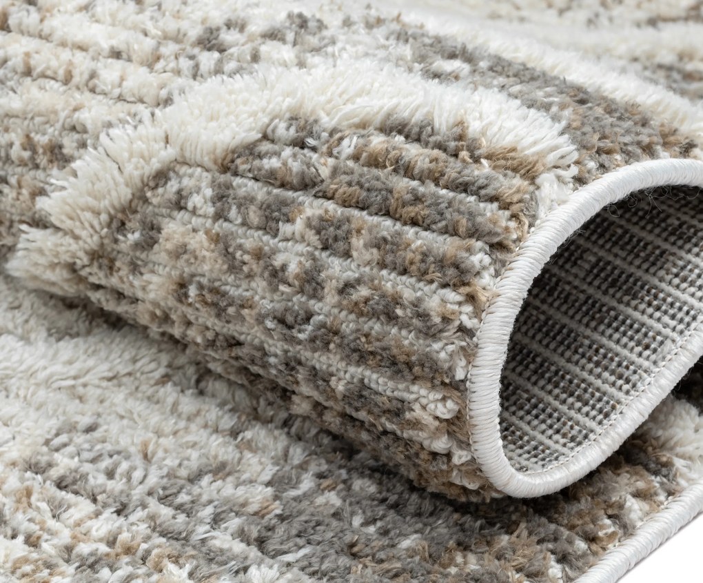 Kusový koberec Enya 1 hellbeige, 160x230, béžová, chodba / predsieň, My Flair