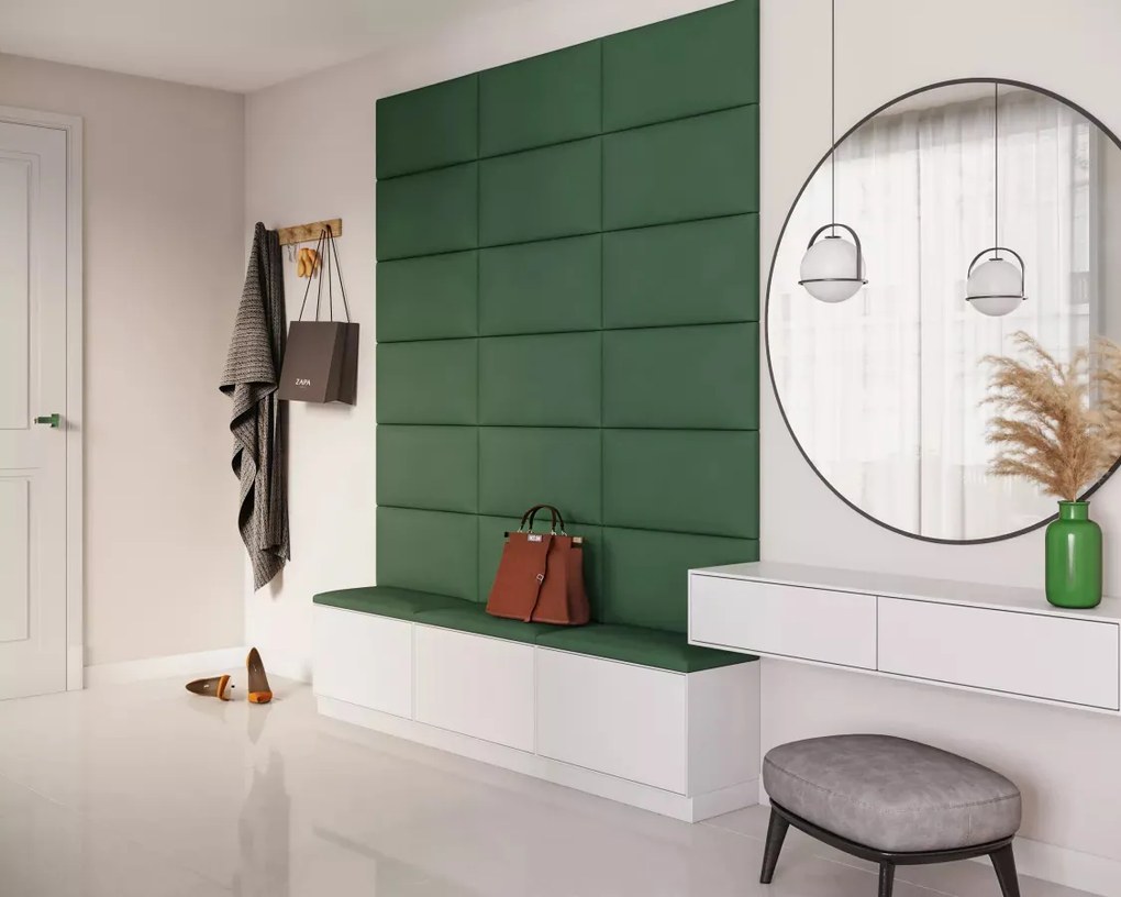 Čalúnený panel na stenu TRINITY - 70x30 cm (viac farieb)