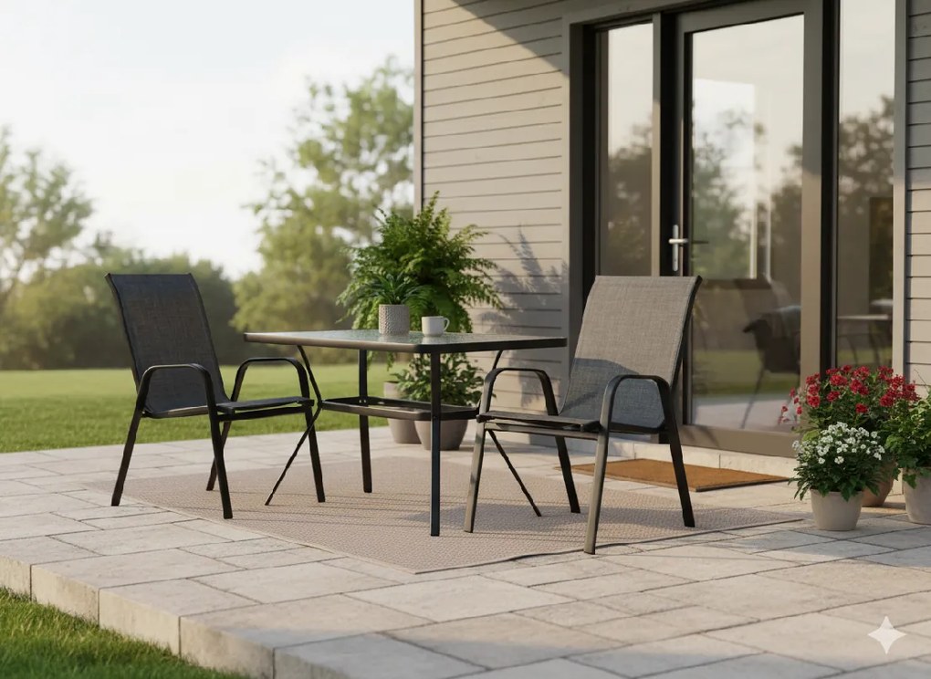 Garden Line PRAVOUHLÝ ZÁHRADNÝ STÔL 110 x 60 x 70 CM