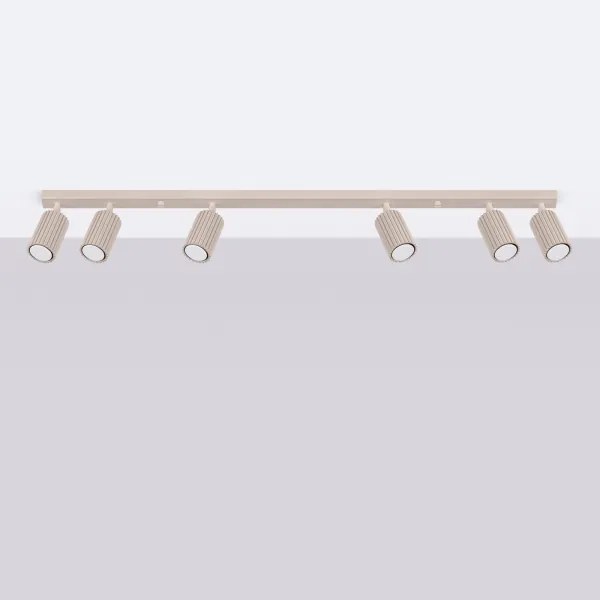 Brilagi - LED bodové svietidlo CRESTO 6xGU10/10W/230V taupe