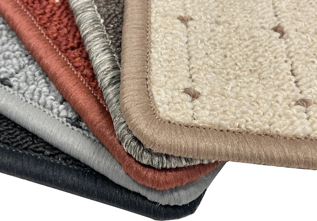 Condor Carpets 300x300 (průměr) kruh cm Kusový koberec Udinese terra kruh, oranžová, chodba / predsieň