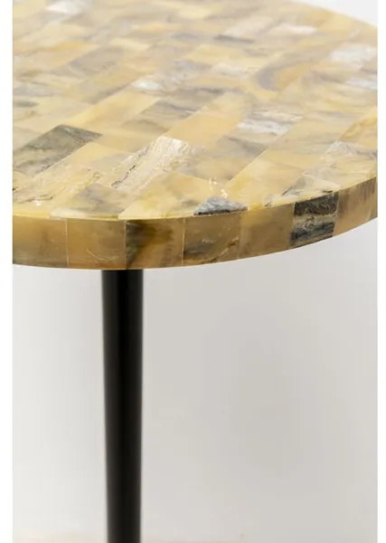 Domero Mosaic príručný stolík sivý 25cm