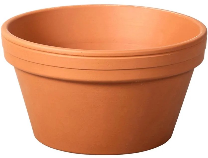 Žardiniéra Rondo keramická terakota d18x10 cm