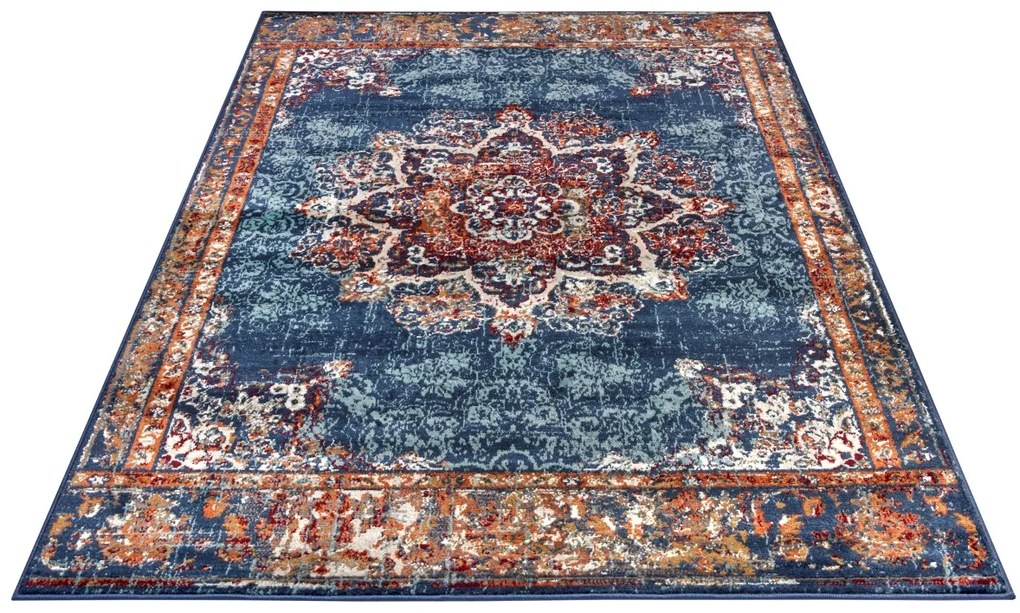Hanse Home Collection koberce Kusový koberec Luxor 105637 Maderno Blue Multicolor - 80x120 cm