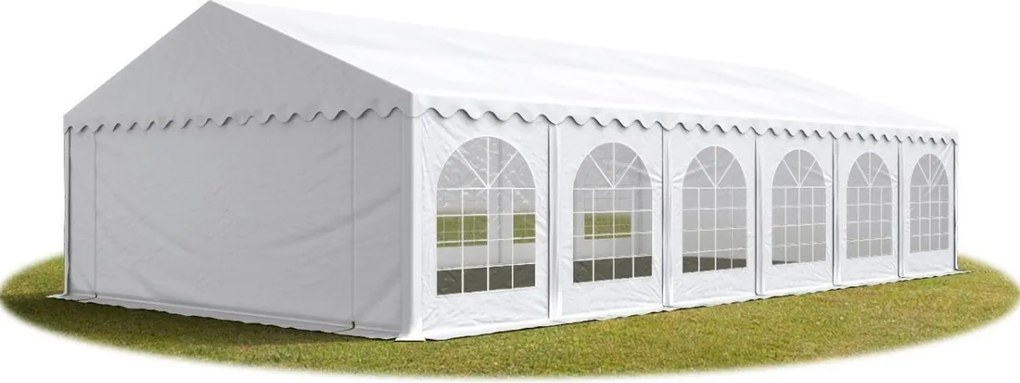 Hawaj Párty stan Ohňovzdorný Premium 6 x 12 m biela
