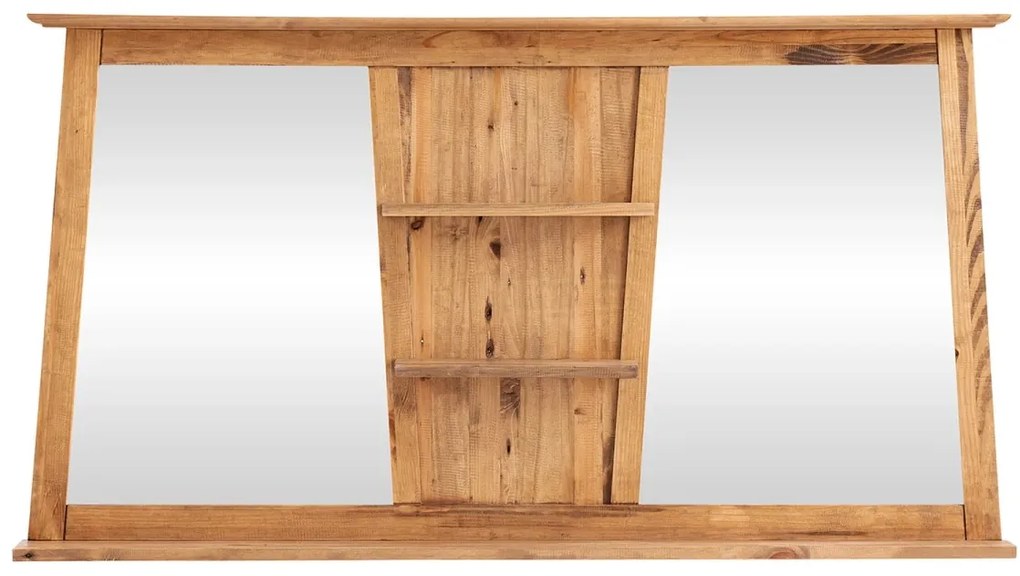 furniture-nabytek.cz - Masívny kúpeľňový set Rangún z borovice, lakovaný, hnedý