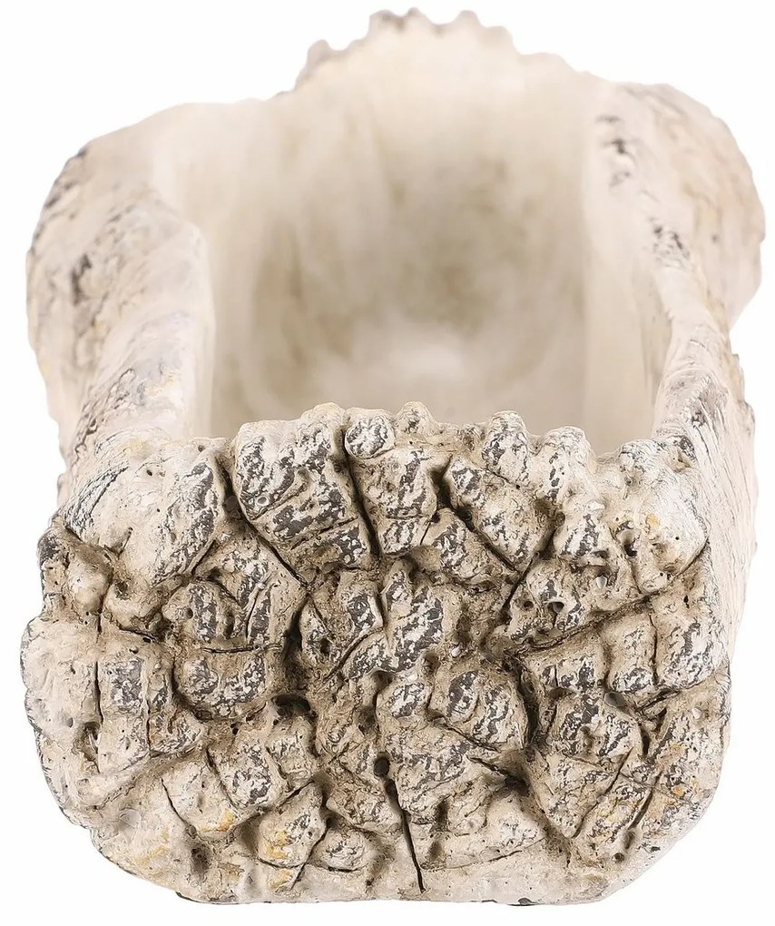 Kvetináč - truhlík, imitácia brezy, 32 x 12 x 8 cm, 32 cm