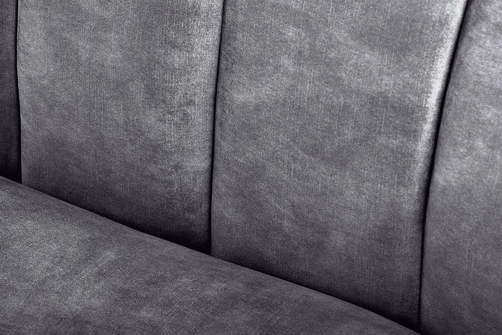 Pohovka BABYLON 200 cm velvet antracit