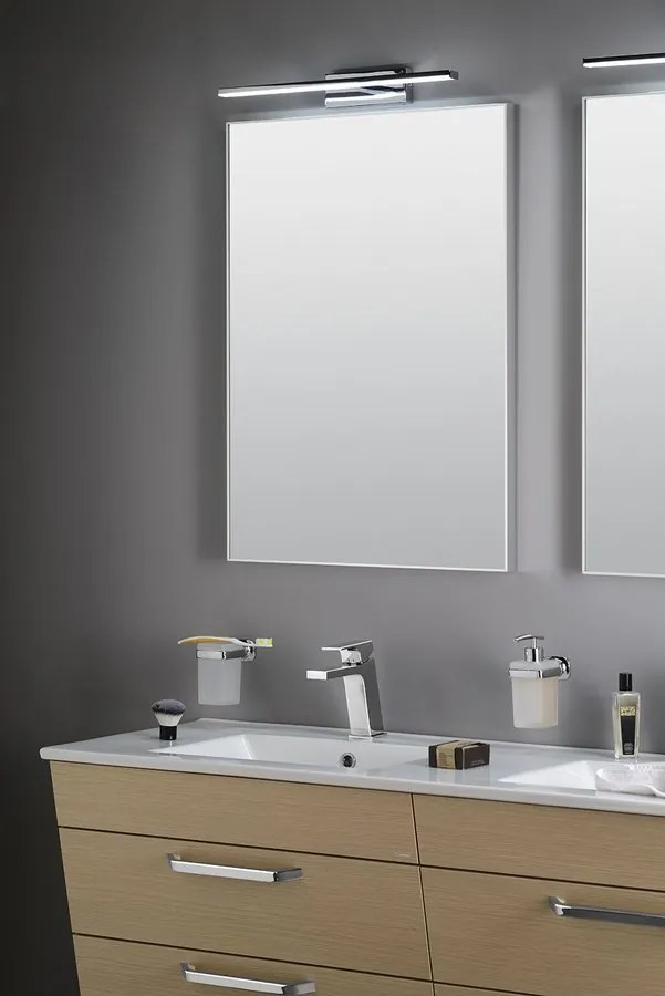 Sapho Sapho, ESTHER LED svietidlo, 6W, 494x62x131mm, chróm, E26375CI