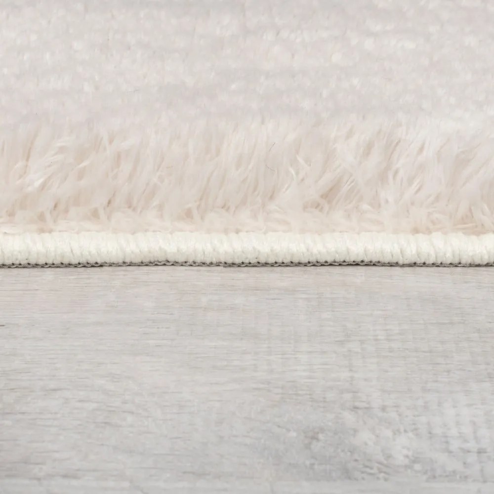 Krémová syntetická kožušina 160x230 cm Faroe Wool Look Fur – Flair Rugs