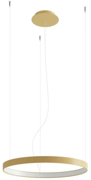 Thoro TH.217 - LED Luster na lanku RIO LED/30W/230V CRI95 4000K pr. 55 cm zlatá