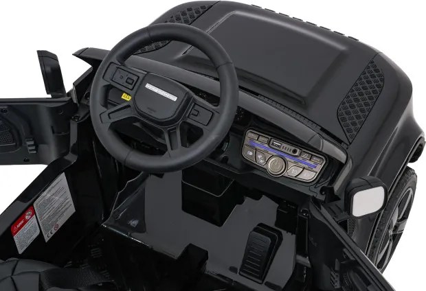 Elektrické autíčko Land Rover Defender čierne