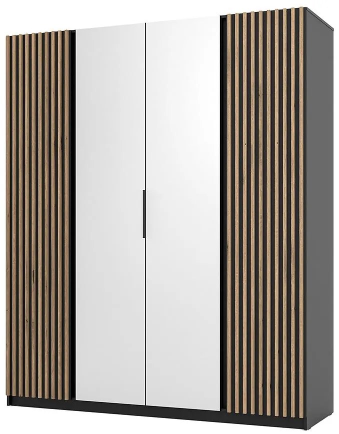 Skriňa Kaja BL/BL-EV 2LAM 2 Zrkadlo