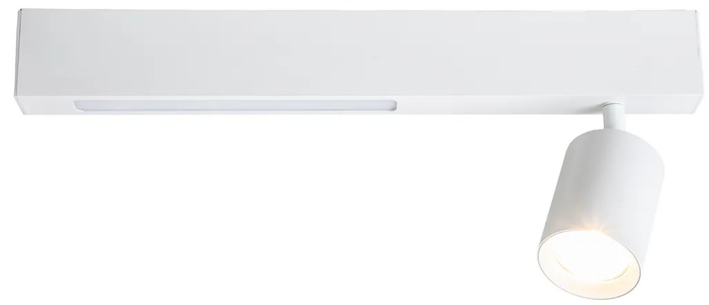 EUlight Stropné svietidlo Magnet, 1x biele kovové tienidlo + 1x LED 5W, w