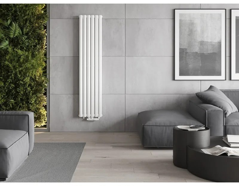 Mexen Dallas, vykurovacie teleso 1600 x 360 mm, 1039 W, biela, W214-1600-360-00-20