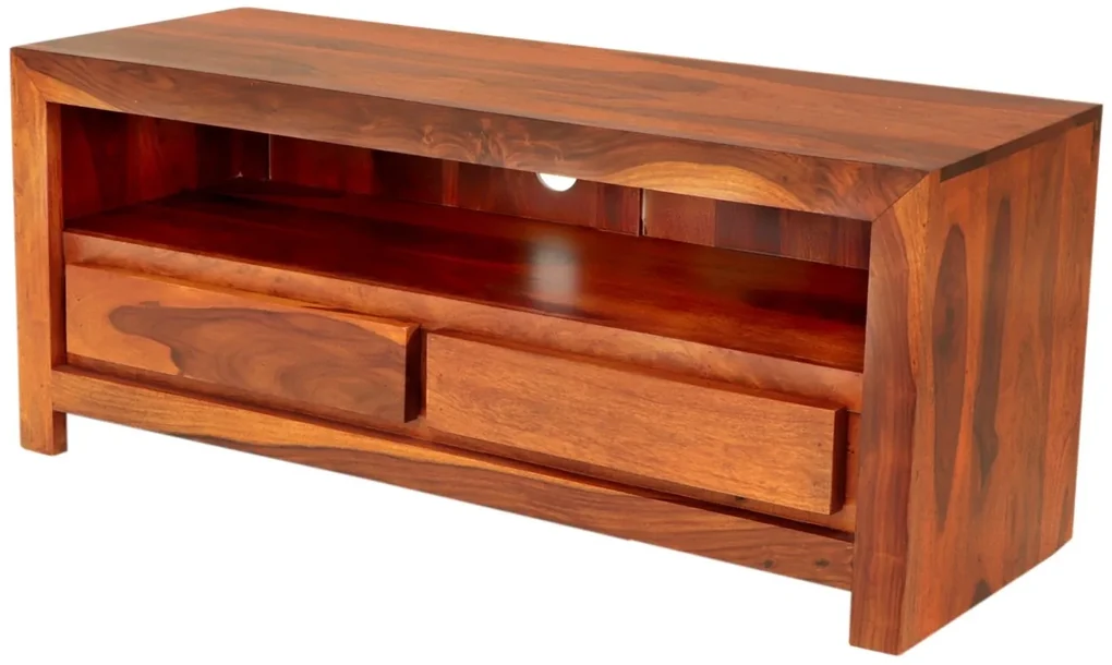 furniture-nabytek.cz - Drevený stolík pod tv z masívu palisander 120x50x45