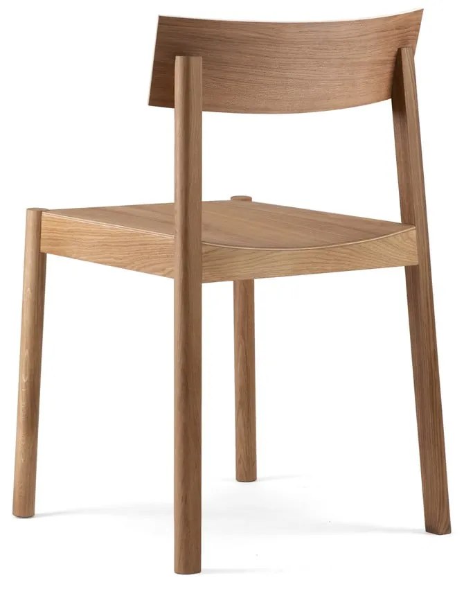 Jedálenská stolička z dubového dreva EMKO Citizen Rectangle
