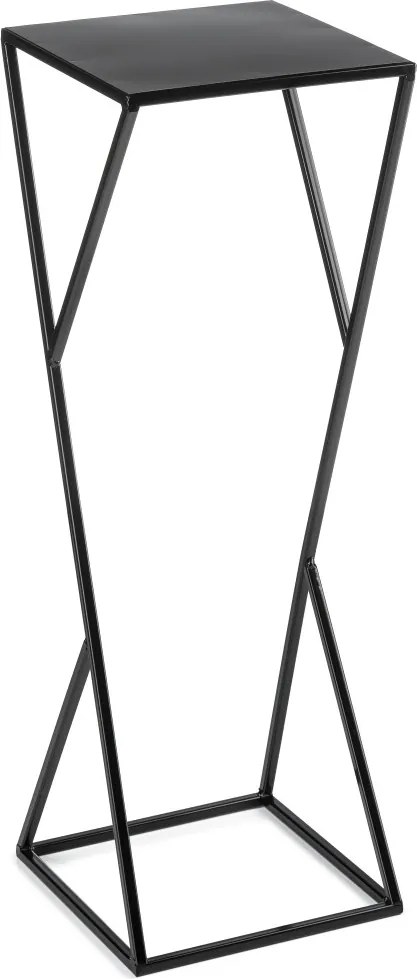 STOJAN NA KVETINÁČ LOFT3 70X24X24 CM ČIERNA