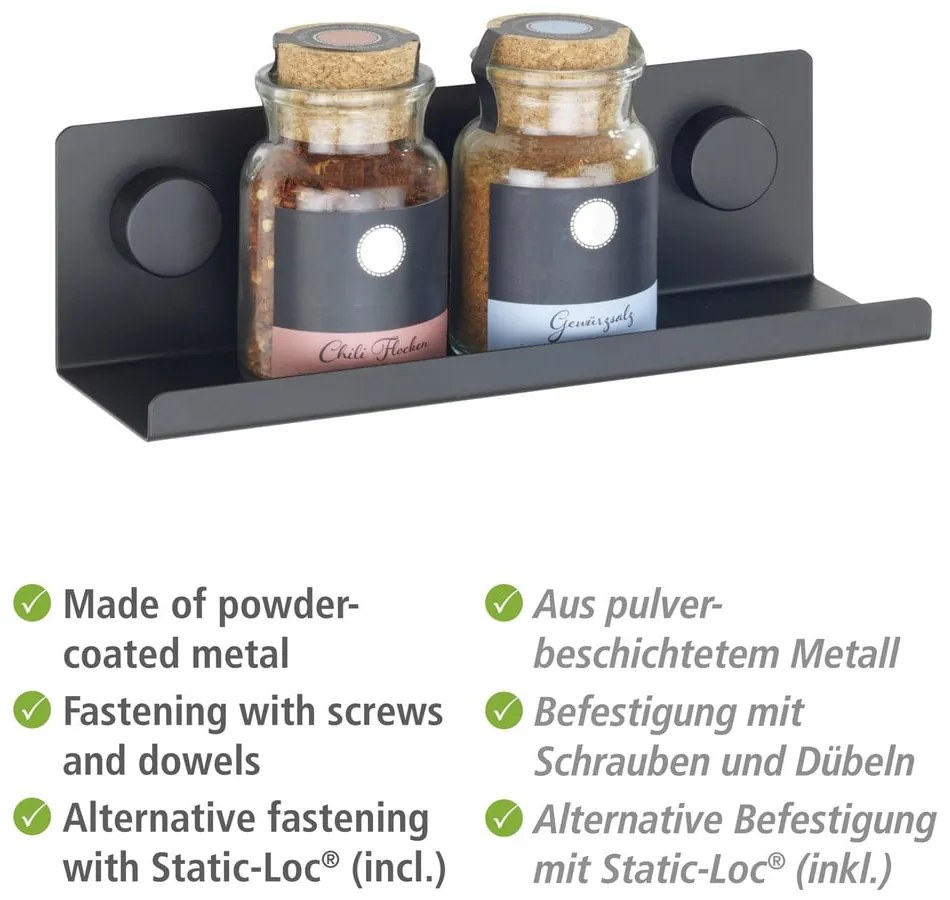 Samodržiaci kovový organizér na koreničky Jet - Wenko