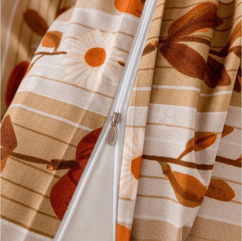 Obliečky z mikrovlákna PUMPKIN STRIPES farebné Rozmer obliečky: 2 ks 70 x 90 cm | 200 x 220 cm