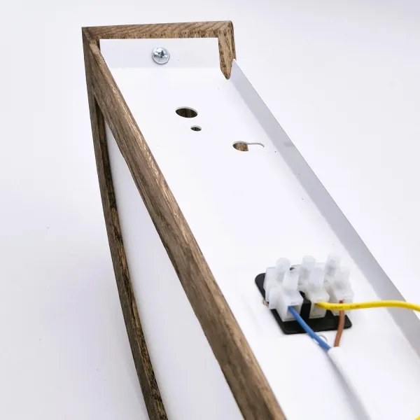 Brilagi - LED nástenné svietidlo CARVALHO 1xE27/60W/230V dub orech