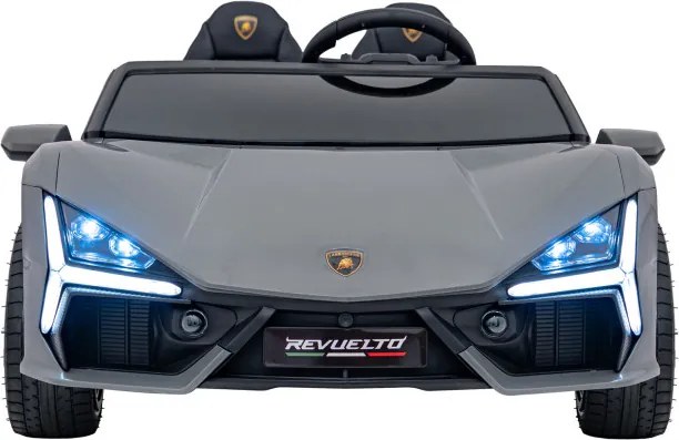 Elektrické autíčko Lamborghini Revuelto XL STRONG sivé