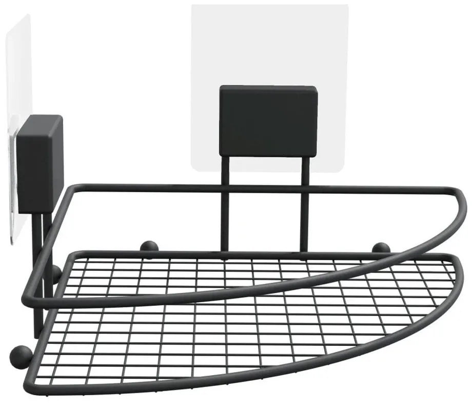 Samodržiaca rohová kúpeľňová polička Compactor Magic Bath