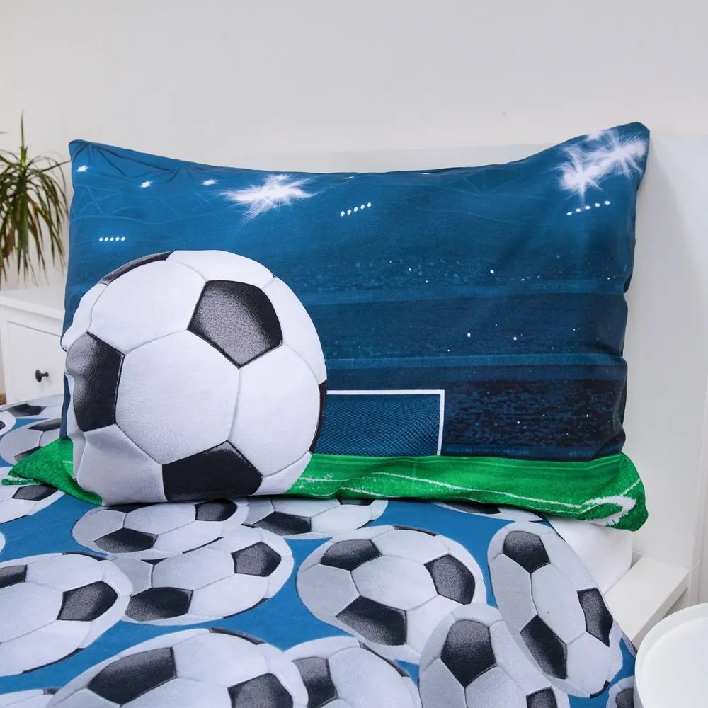 Jerry Fabrics Posteľná bielizeň Futbalový štadión - 140 x 200 cm / 70 x 90 cm