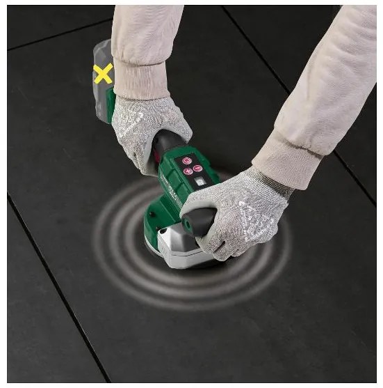 Parkside®  Aku vibračná prísavka na dlažbu 20 V Pafr 20-Li A1 + Akumulátor 20 V/2 Ah + Nabíjačka na akumulátor 20 V/2,4 A  (800011714)