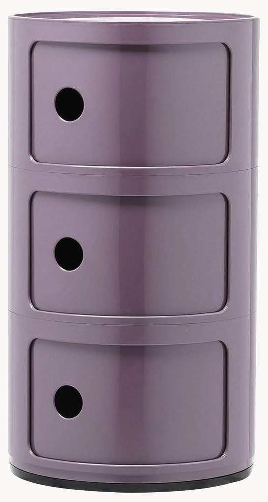 Dizajnová skrinka Componibili, 3 moduly, V 59 cm