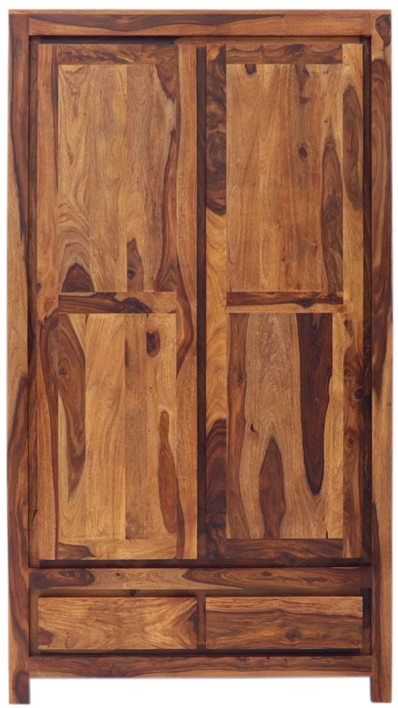 furniture-nabytek.cz - Šatníková skriňa z masívu palisander 110x60x200