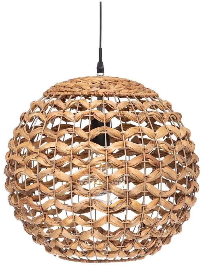 Atmosphera - Luster na lanku SAND 1xE27/40W/230V vodný hyacint