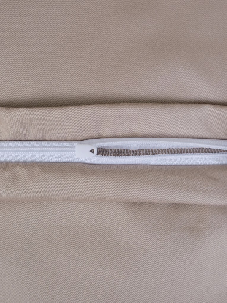 Saténová obliečka na vankúš 50 x 50 cm - Diana cappuccino