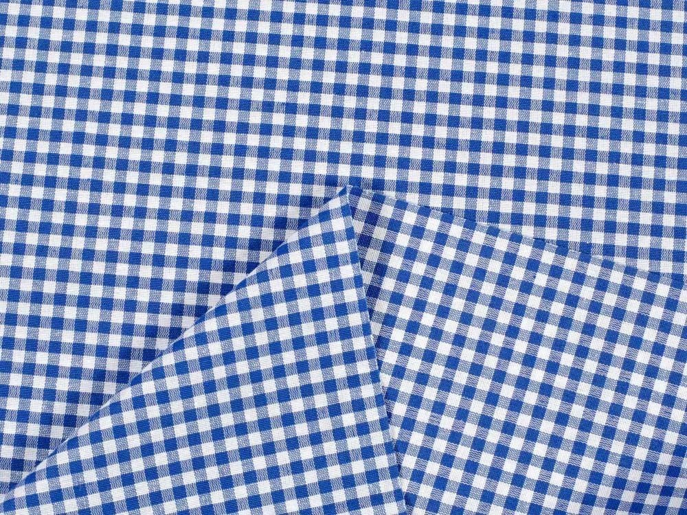 Biante Dekoračný behúň na stôl Rebeka RE-009 Modro-biela kocka malá 20x120 cm