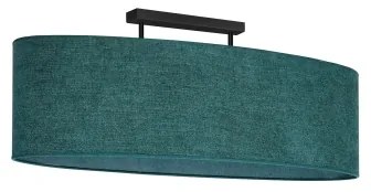 Duolla - Prisadený luster OVAL 2xE27/15W/230V zelená