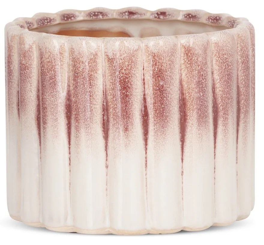 KERAMICKÝ KVETINÁČ (FI) 14X11 CM VIACFAREBNÝ