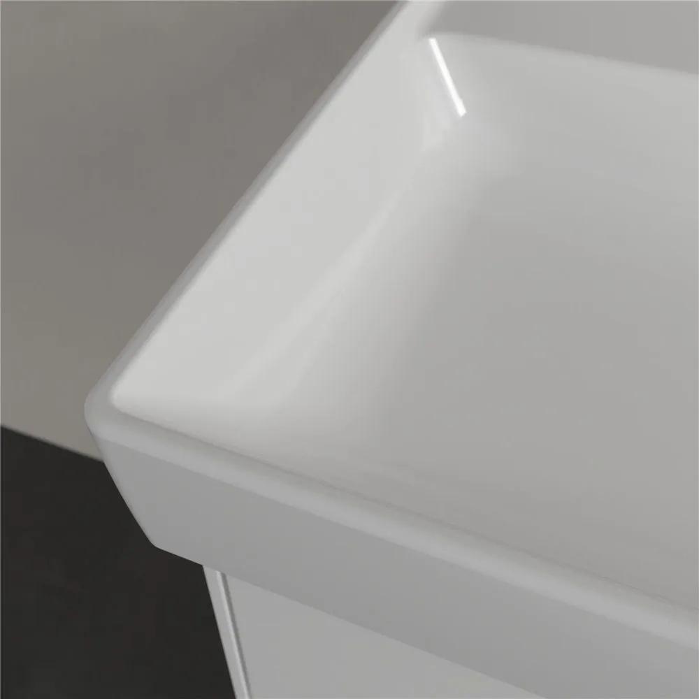 VILLEROY &amp; BOCH Collaro umývadlo na skrinku s otvorom, bez prepadu, 1200 x 470 mm, biela alpská, s povrchom CeramicPlus, 4A33C2R1