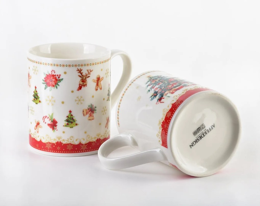 Porcelánový hrnček Nikolao 400 ml sada 2ks