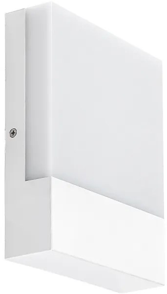 Rabalux 77098 - LED Vonkajšie nástenné svietidlo GIMONE LED/10W/230V IP44 biela