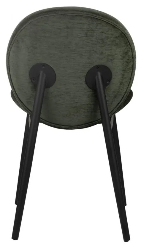 MANDY ČALÚNENÁ STOLIČKA green