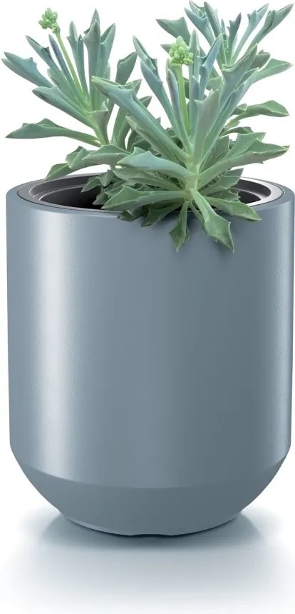 Kvetináč s vložkou HERO II antracit 39cm
