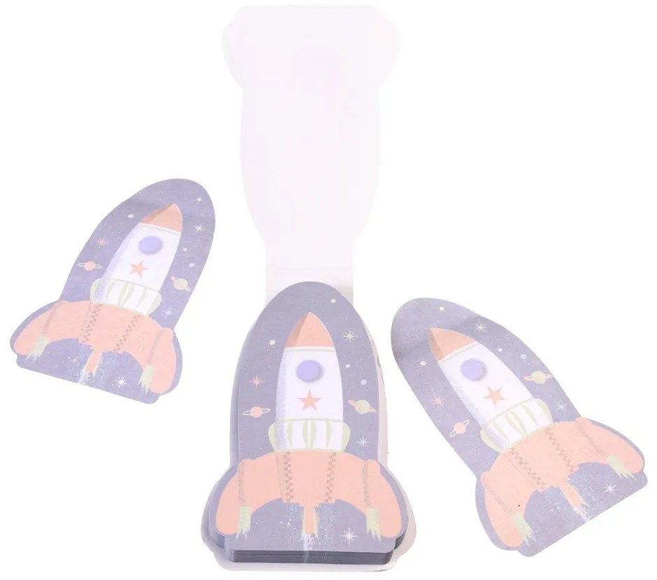 Poznámkové samolepky Space Age - Rex London