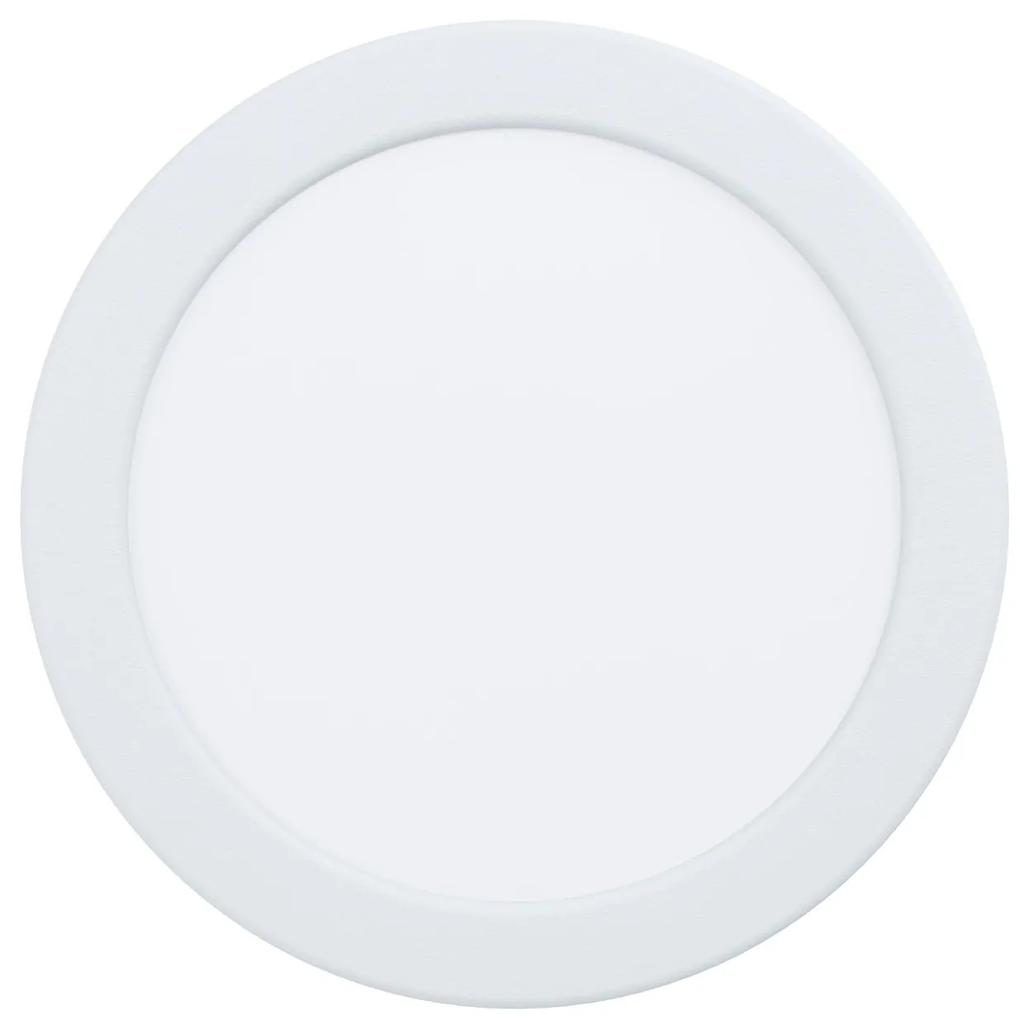 EGLO LED zápustné osvetlenie do kúpeľne FUEVA 5, 10,5W, denná biela, 166mm, okrúhle, biele